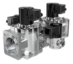 Блоки клапанов газовых DN 40-100, (схема 1)