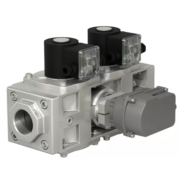 Клапаны электромагнитные фланцевые, муфтовые DN 15-50, с электроприводом регулятора расхода (привод SP MIKRO)