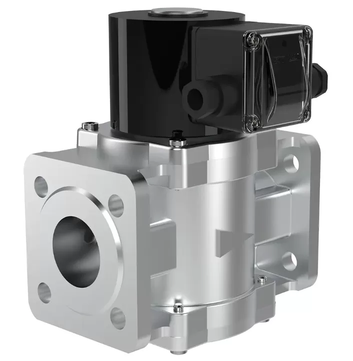 Клапаны электромагнитные двухпозиционные фланцевые DN 32-50, нормально-открытые