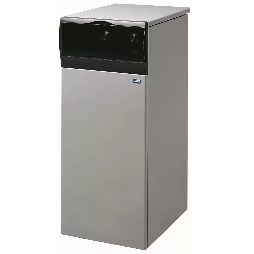 Котел напольный газовый Baxi SLIM 1.230Fi 4E, одноконтурный с закрытой камерой сгорания, с насосом и расширительным баком в комплекте