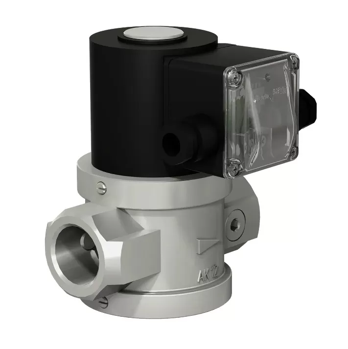 Клапаны газовые электромагнитные двухпозиционные муфтовые для низкого давления (до 0,2 бар)