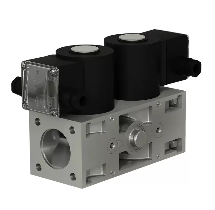Клапаны электромагнитные двойные, фланцевые, муфтовые DN 15-50