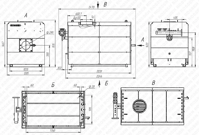 Котел RSD 800 (0,8 МВт)