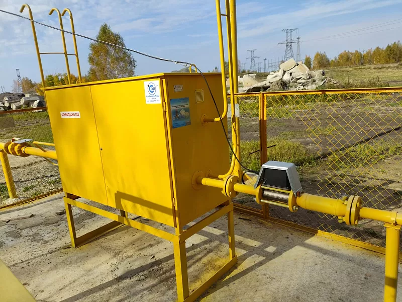 Поставка измерительного комплекса Ирвис-270 и ГРПШ -03М-2У1 в г. Щучье Курганской области на Асфальто-бетонный завод 