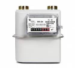Бытовые диафрагменные счётчики газа ВК-G1,6; ВК-G2,5; ВК-G4; ВК-G1,6T; ВК-G2,5Т; ВК-G4Т