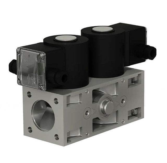 Клапаны электромагнитные двойные, фланцевые, муфтовые DN 15-50